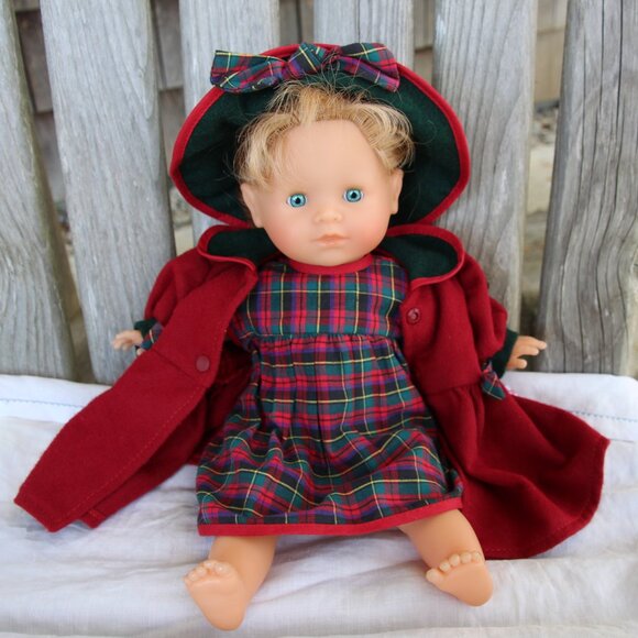 Vintage 1993 Corolle Doll - Original Corolle Clothing - Picture 4 of 13